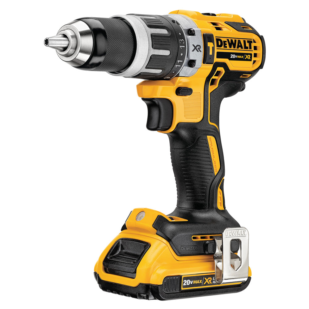 Taladro Percutor Inalámbrico 21V SundpeyPRO - Motor Sin Escobillas, Par Máx 120Nm, 2 Baterías 4.0Ah, 25+3 Posiciones De Par, 2 Velocidades, Portabrocas 13mm, Kit Completo