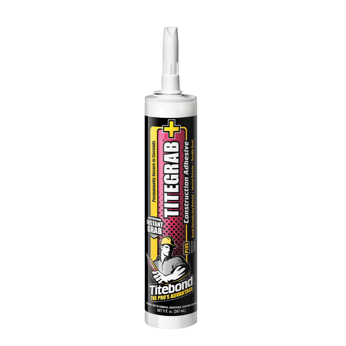 Titebond TiteGrab Plus — Adhesivo de Agarre Instantáneo 9 oz