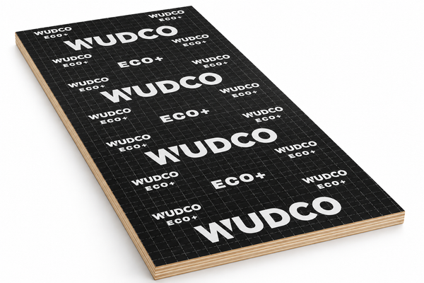 WUDCO ECO+ — Plywood Fenólico Negro 18 mm · 1220 × 2440 mm