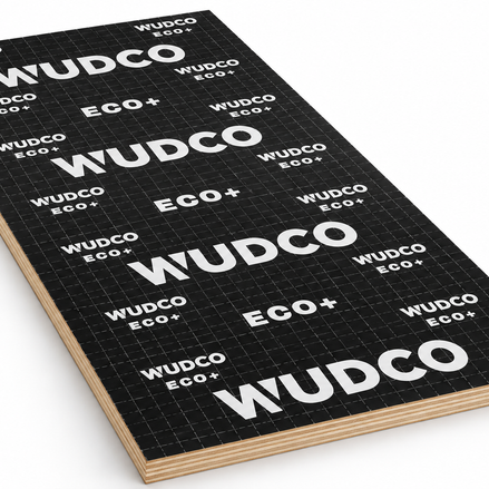 WUDCO ECO+ — Plywood Fenólico Negro 18 mm · 1220 × 2440 mm