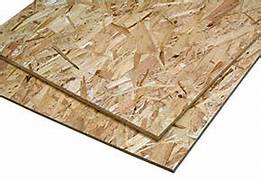 Lámina de Plywood OSB - 1220 mm (4") X 2440 mm (8") x 18mm