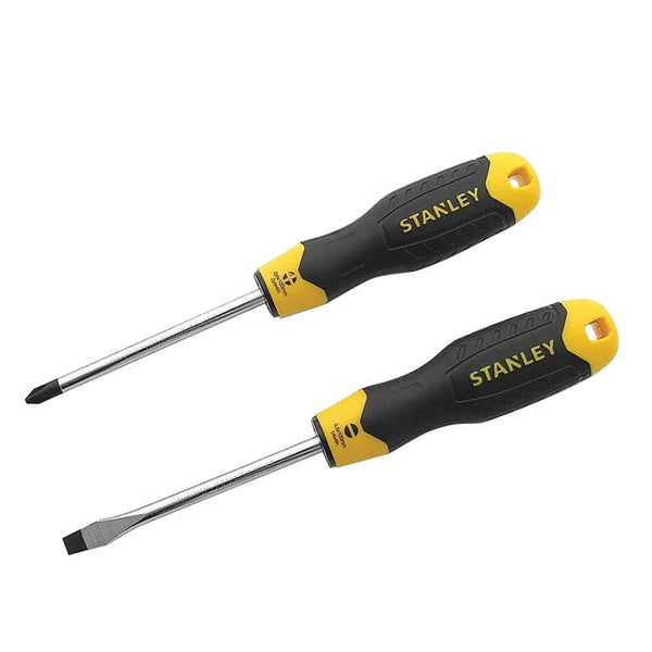 Juego de 2 Destornilladores CushionGrip (1/4" x 4", #2 x 4")