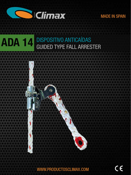 Deslizador Automatico Anticaidas Linea De Anclaje Flexible 14Mm