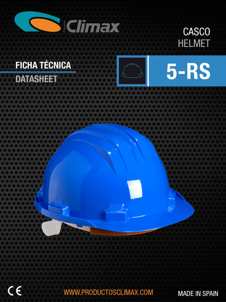 Casco de Seguridad con Arnés de 6 puntos - 5RS