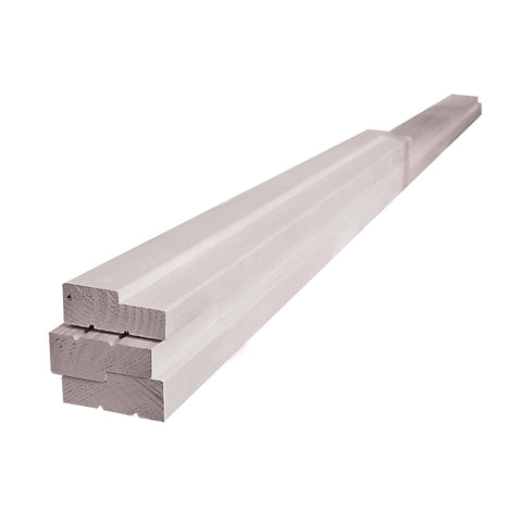 Marcos de Pino para Puertas (Blancos) 2" x 4" x 7'