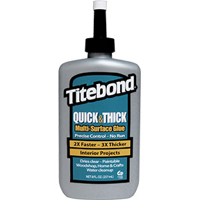 Titebond Quick & Thick - Pegamento para Madera Multisuperficies